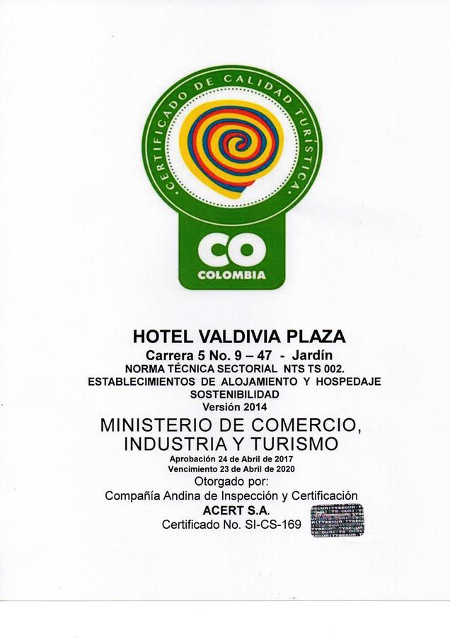 Hotel Valdivia Plaza Jardín Eksteriør billede